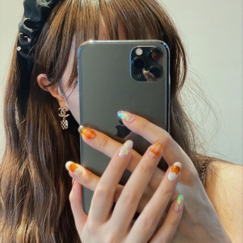 Ch**el earrings